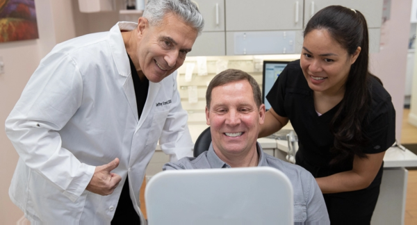 after dental treatment with our Wakefield dentist